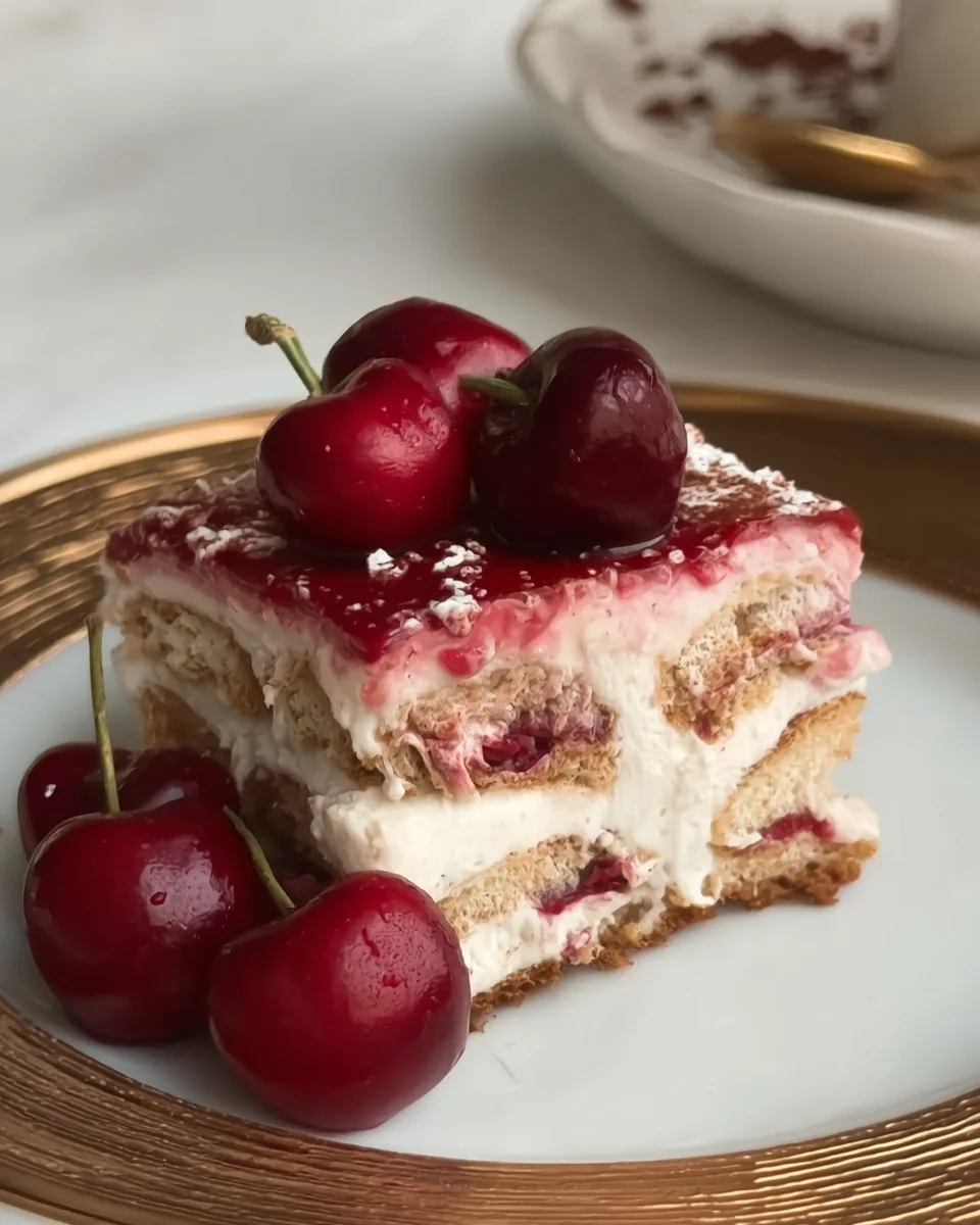 cherry tiramisu recipe cherry