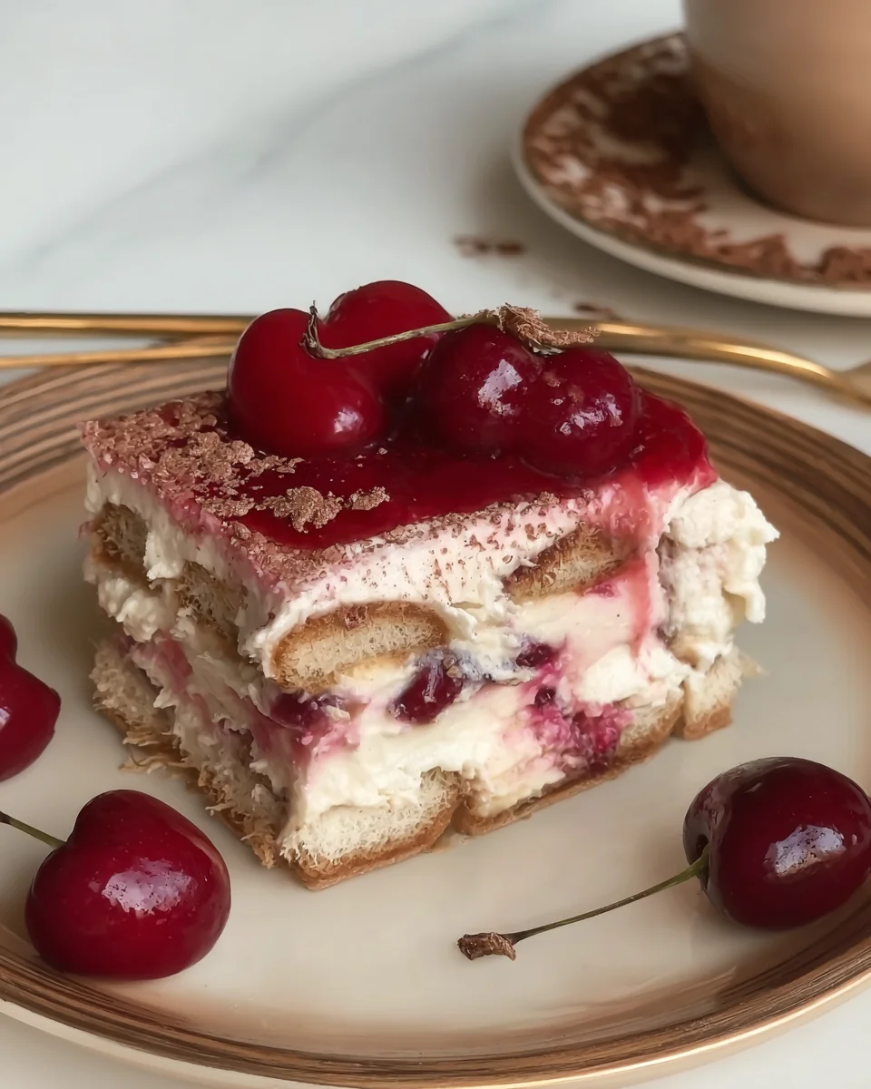 cherry tiramisu recipe cherry