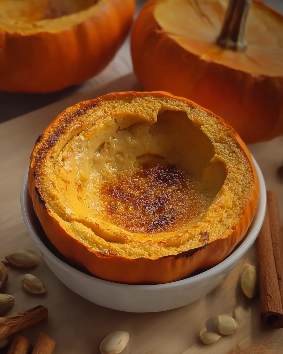 pumpkin crème brûlée