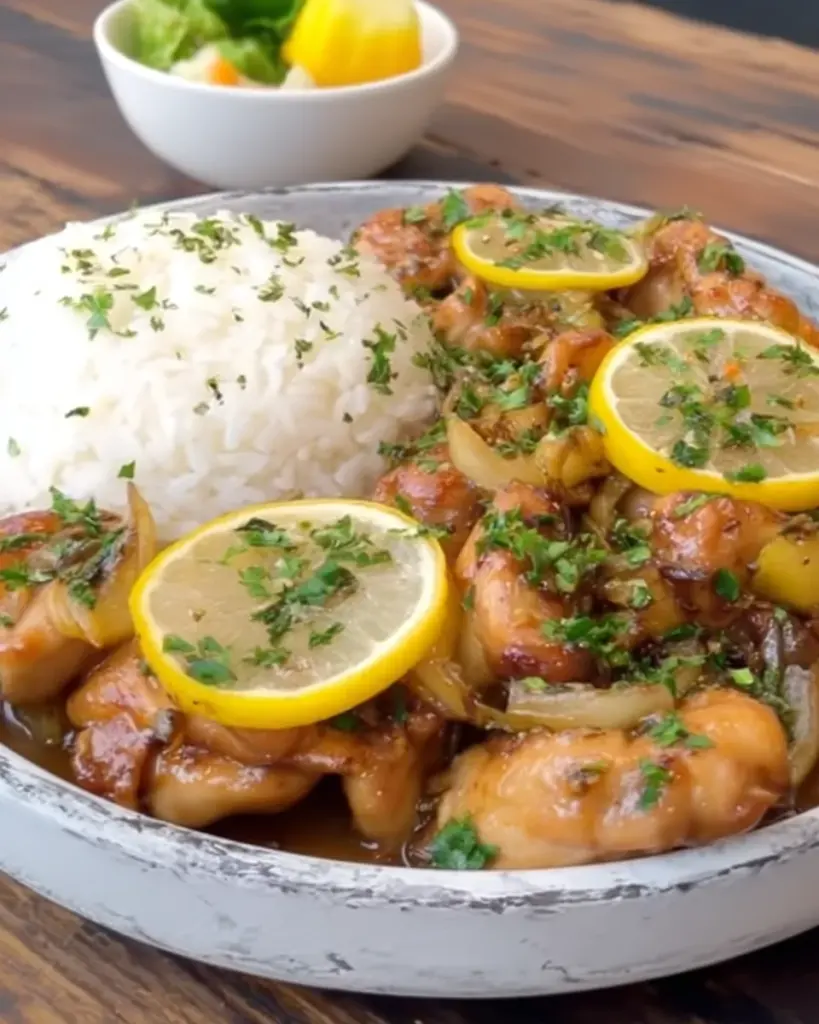 20-Minute Lemon Garlic Chicken