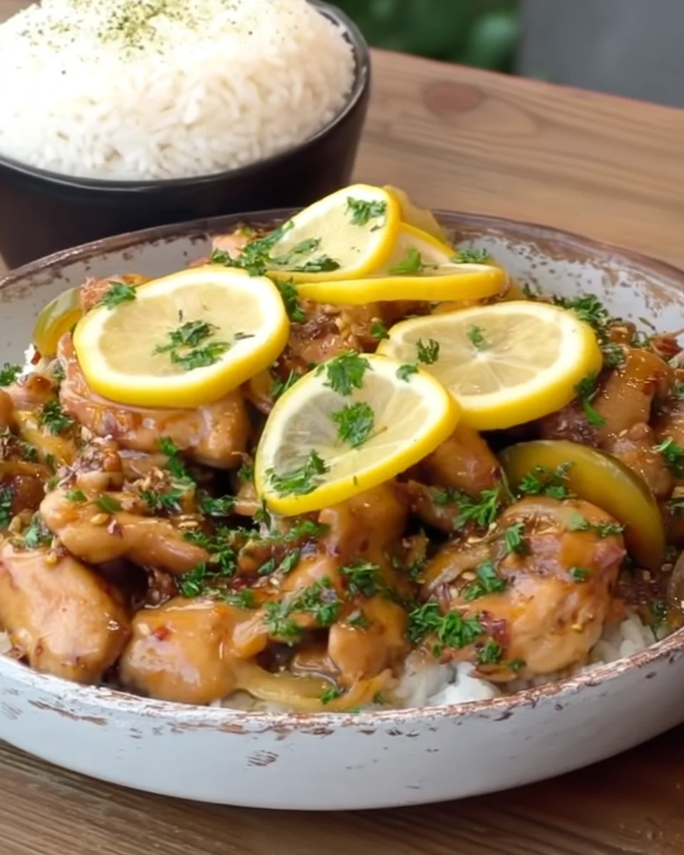 20-Minute Lemon Garlic Chicken 20-Minute
