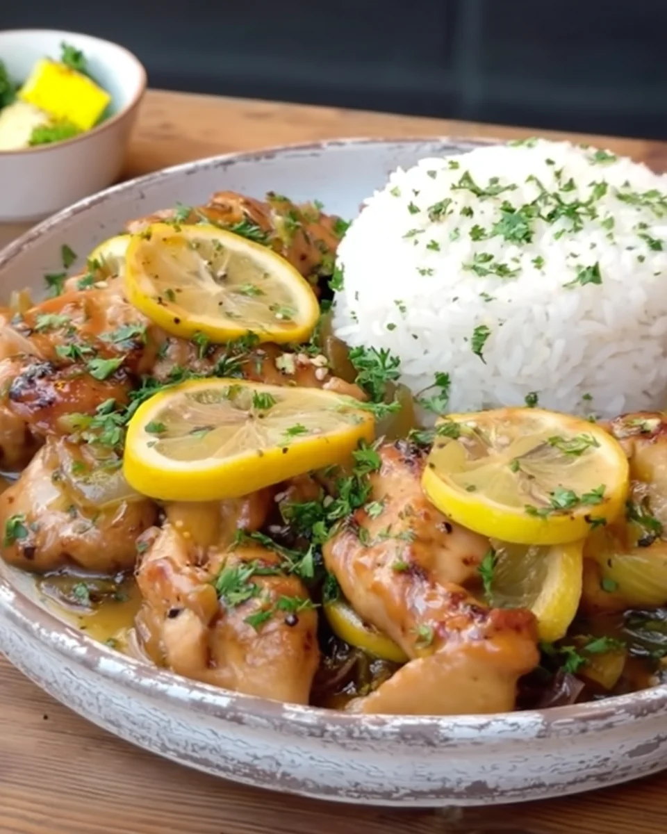 20-Minute Lemon Garlic Chicken 20-Minute