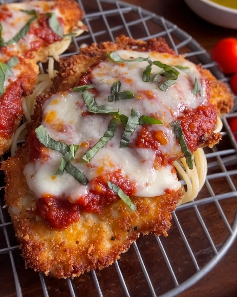 30 minute Chicken Parmesan