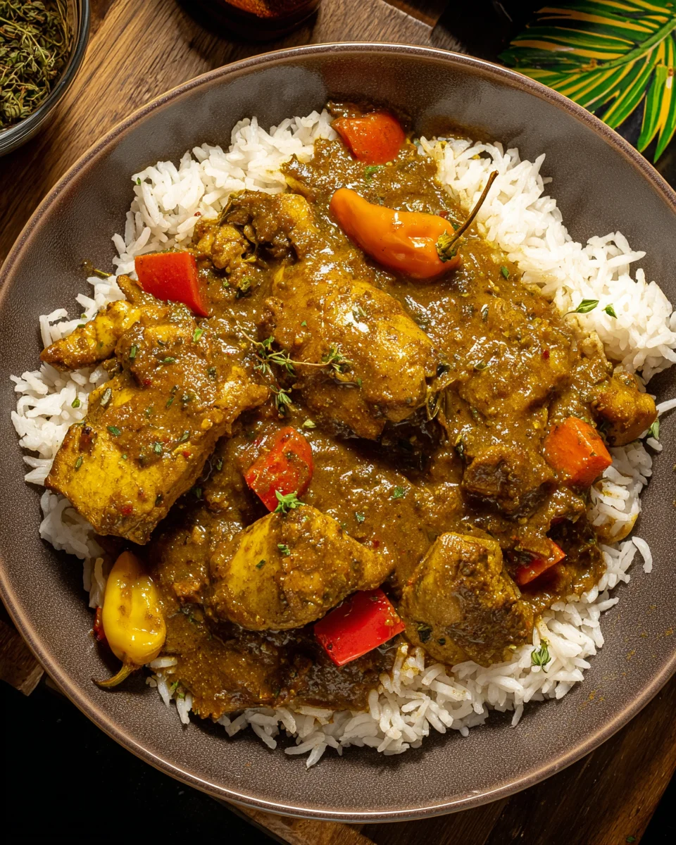 Authentic Jamaican Curry Chicken Authentic