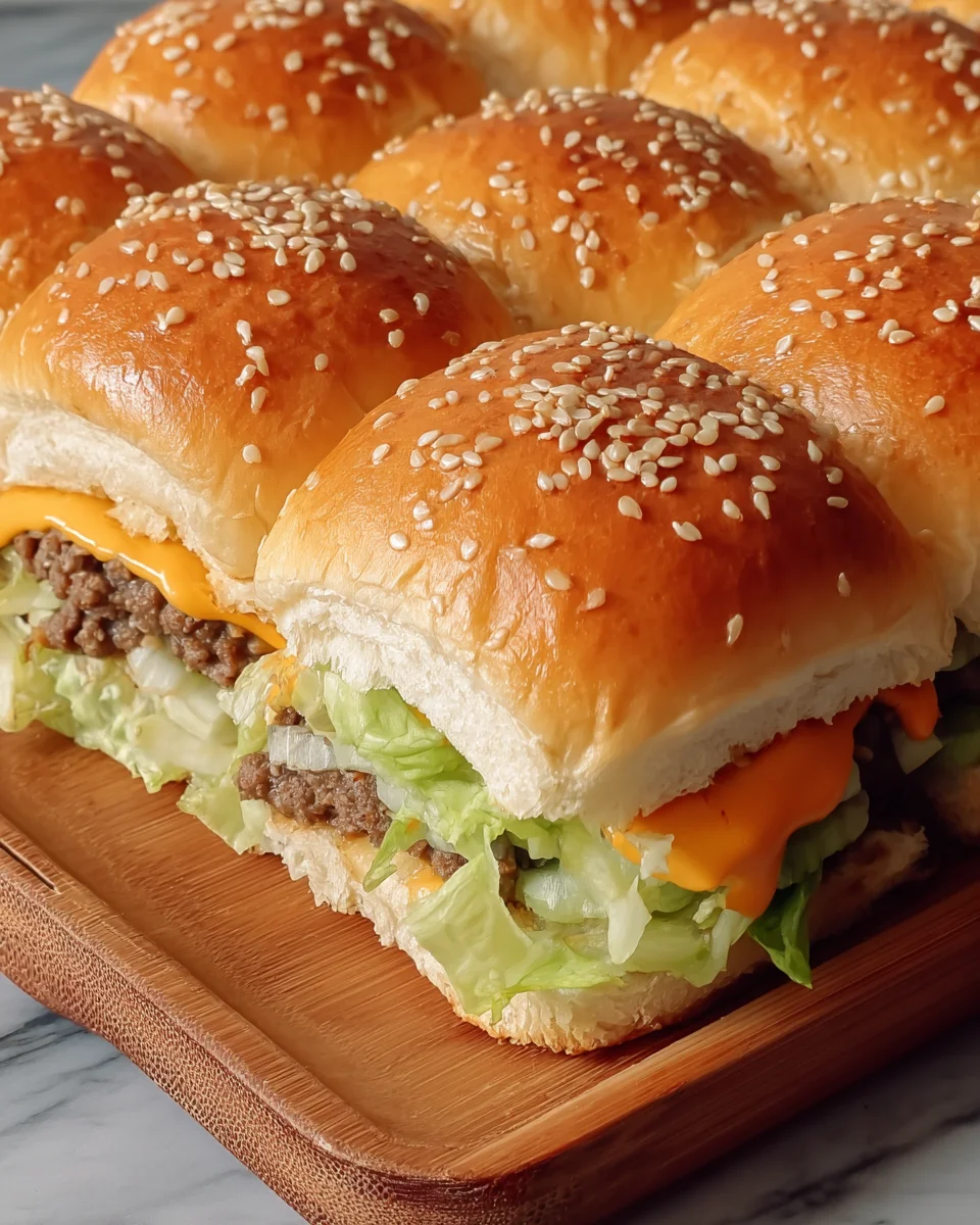 Big Mac Sliders Big