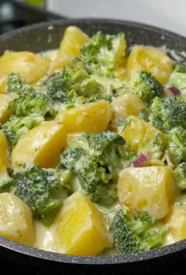 Broccoli with potatoes