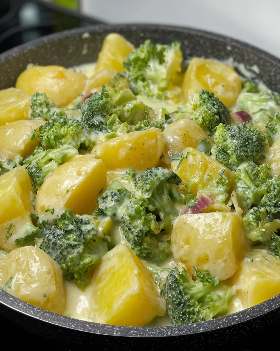 Broccoli with potatoes
