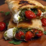 Burrata Caprese Pizza Sandwich
