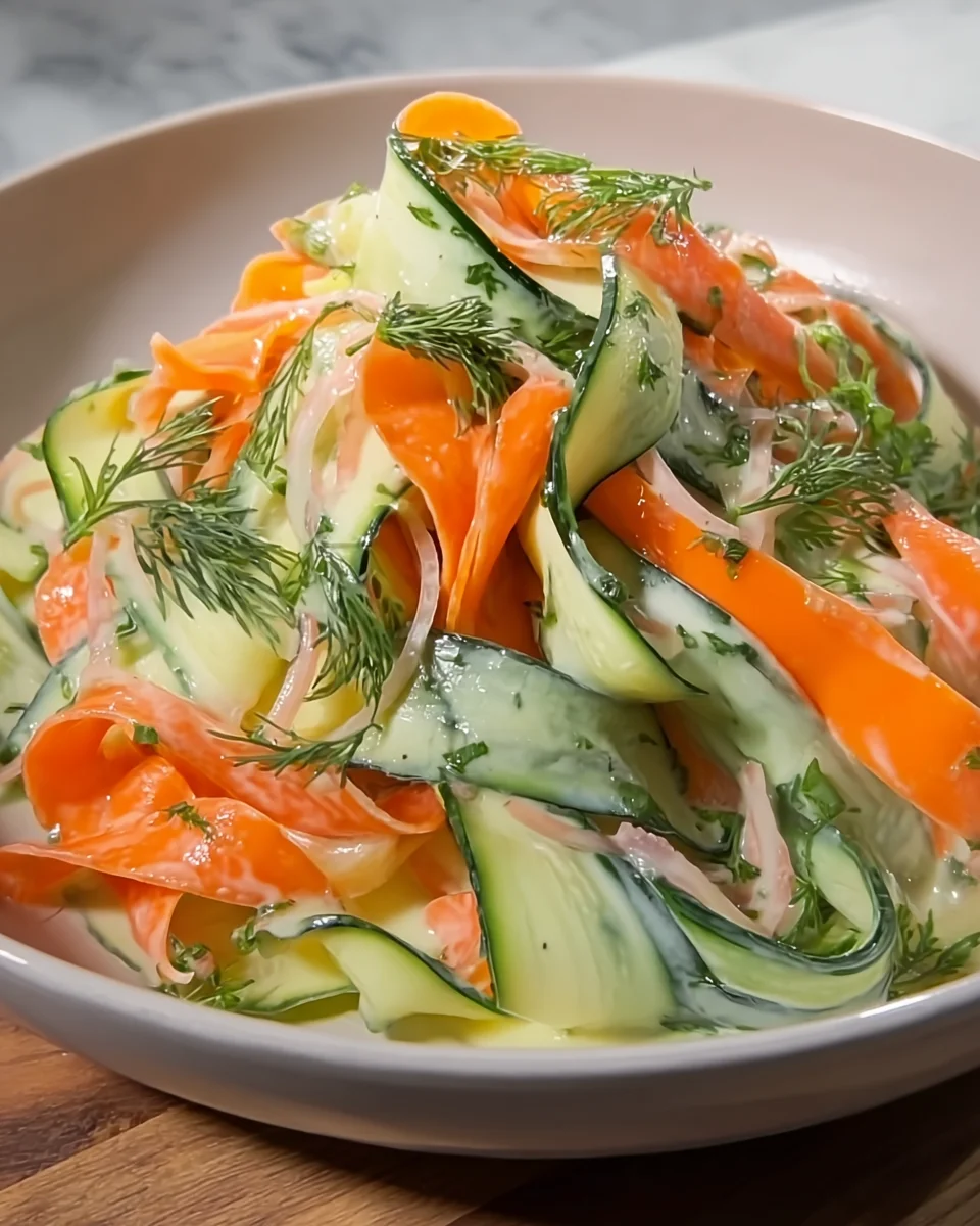 Carrot & Cucumber Salad
