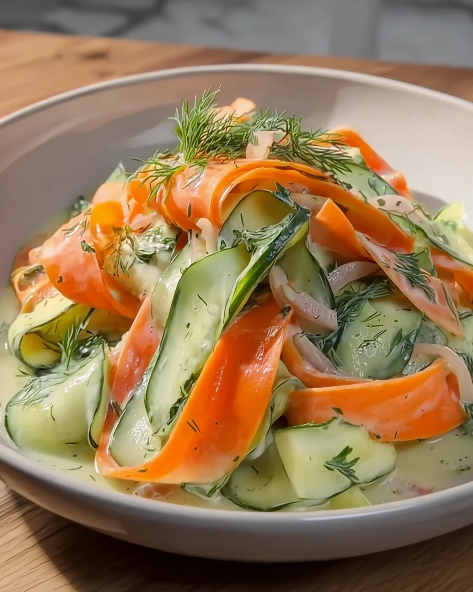 Carrot & Cucumber Salad Carrot