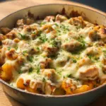 Cheesy Chicken Potato Bake