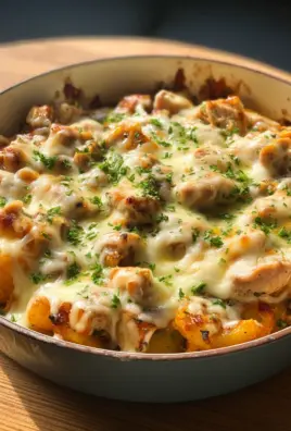 Cheesy Chicken Potato Bake