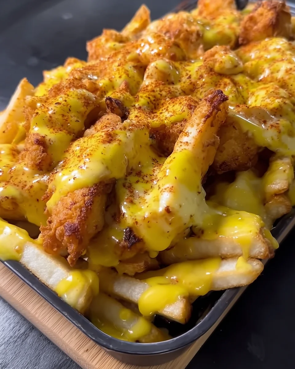 Cheesy & Crispy Chicken Fries