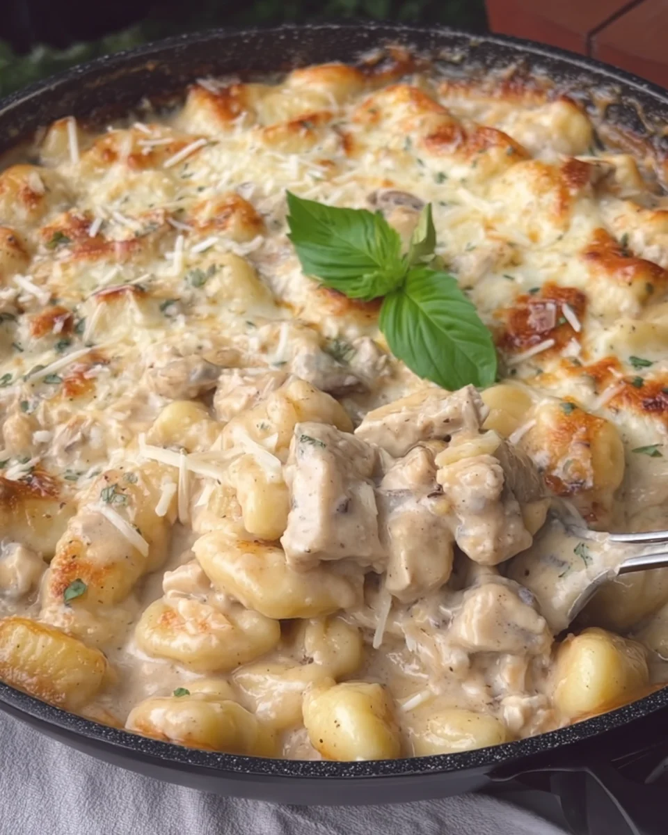 Chicken Alfredo Gnocchi