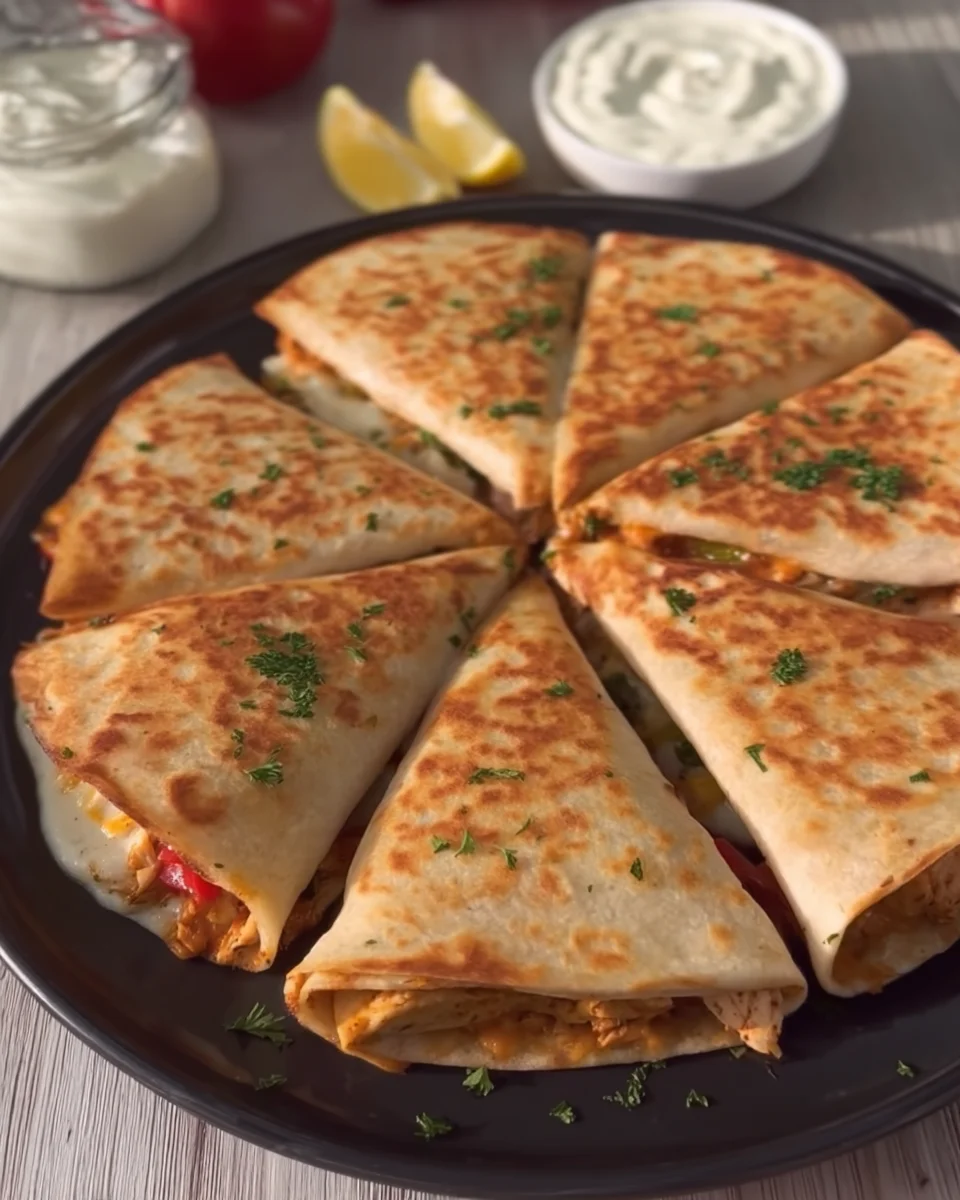 Chicken Crepes Shawarma with Creamy Shawarma Sauce