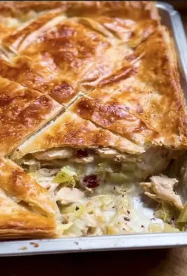 Chicken and Leek pie