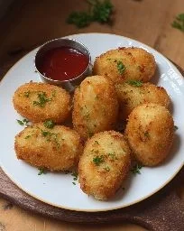 Chicken and Potato Croquettes