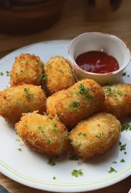 Chicken and Potato Croquettes