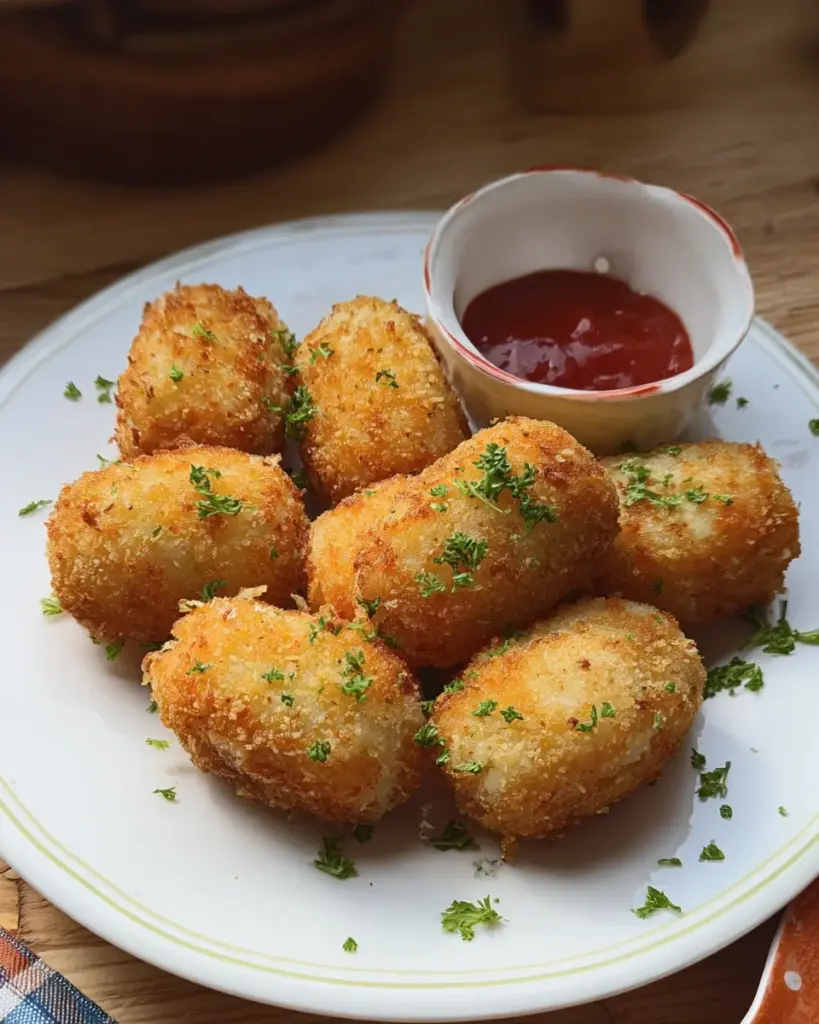 Chicken and Potato Croquettes