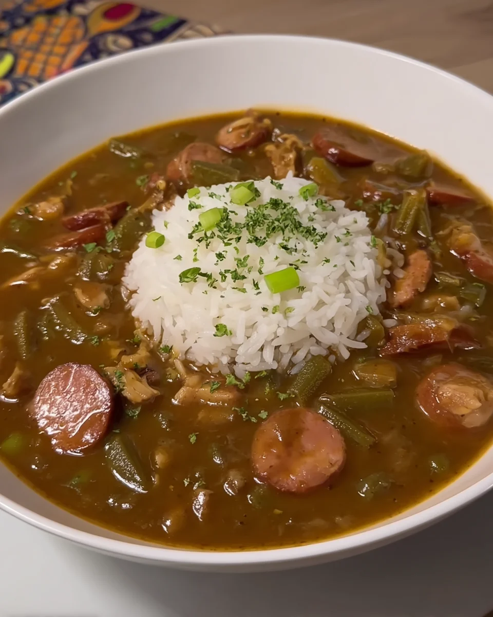 Chicken and Sausage Gumbo