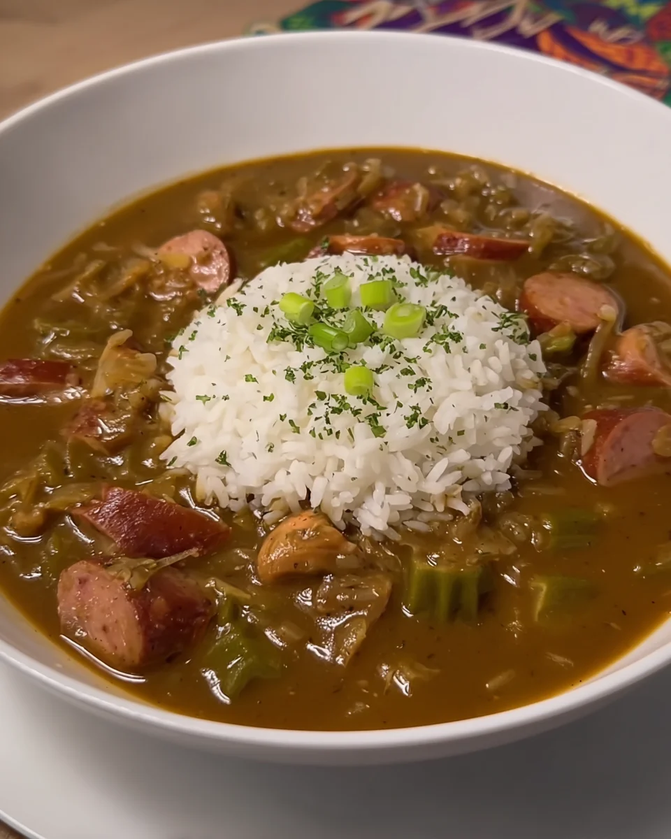 Chicken and Sausage Gumbo Chicken