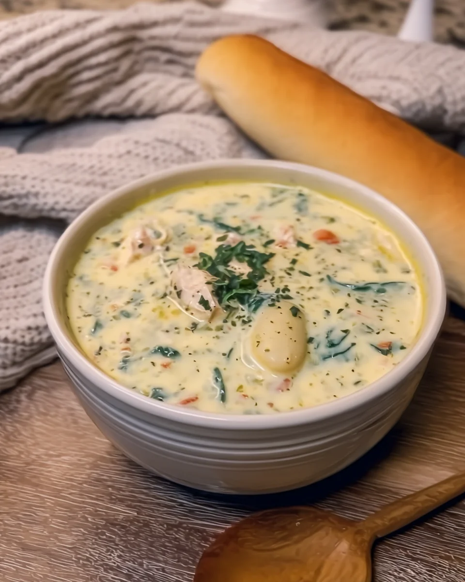 Chicken gnocchi soup Chicken