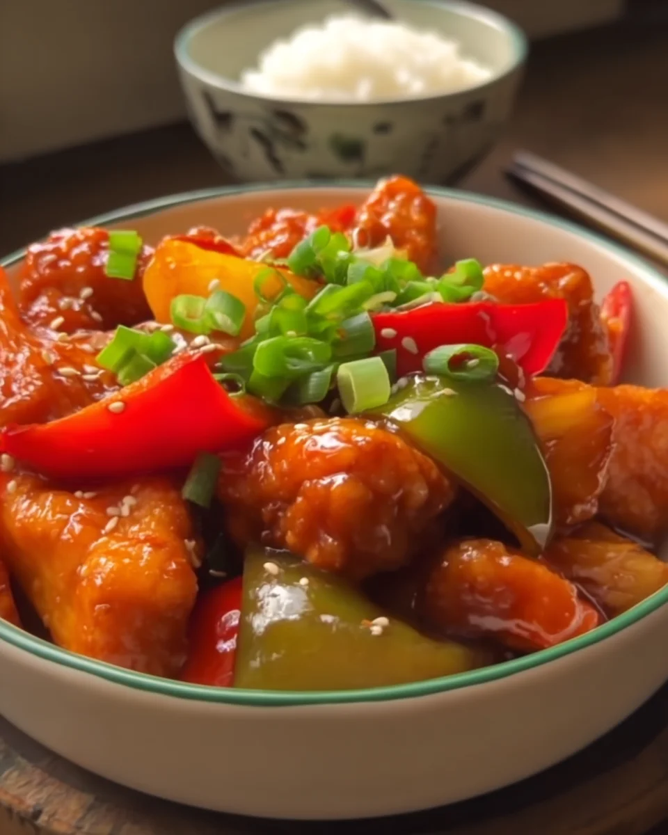 Chinese Sweet & Sour Chicken Chinese