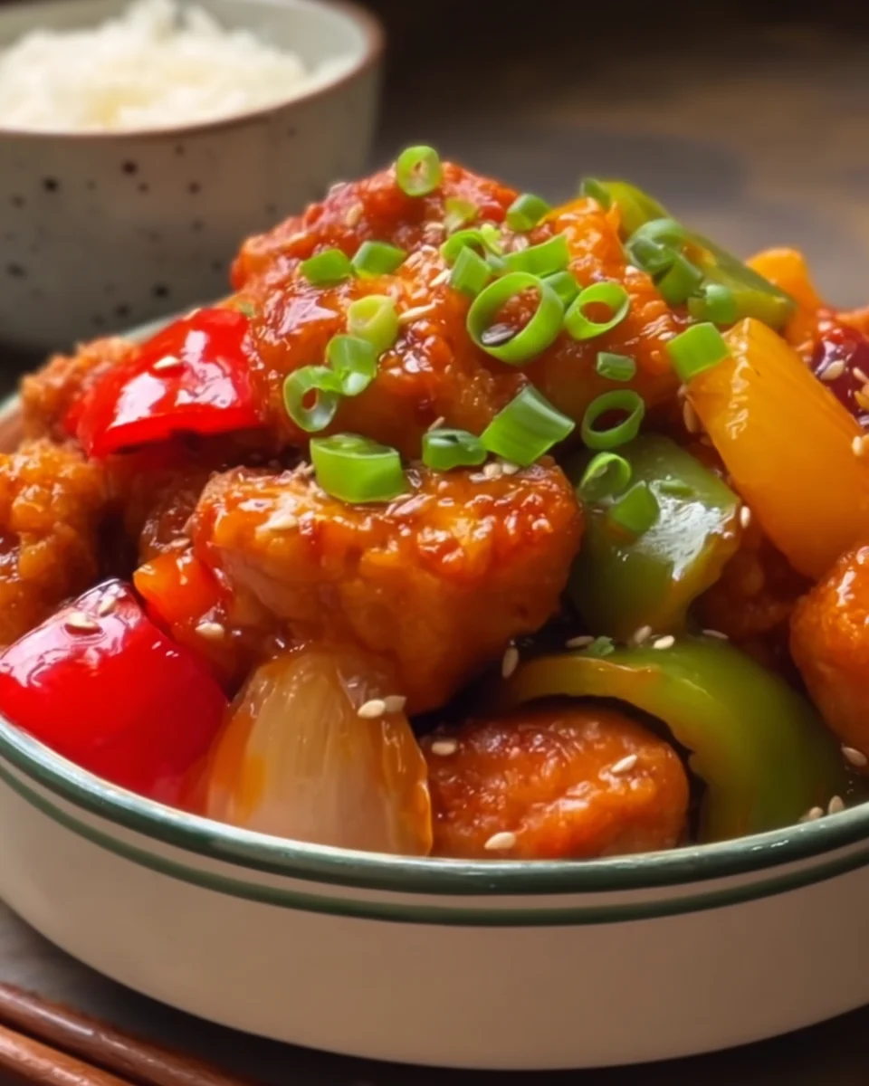 Chinese Sweet & Sour Chicken Chinese