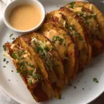 Crispy Chicken Alfredo Tacos