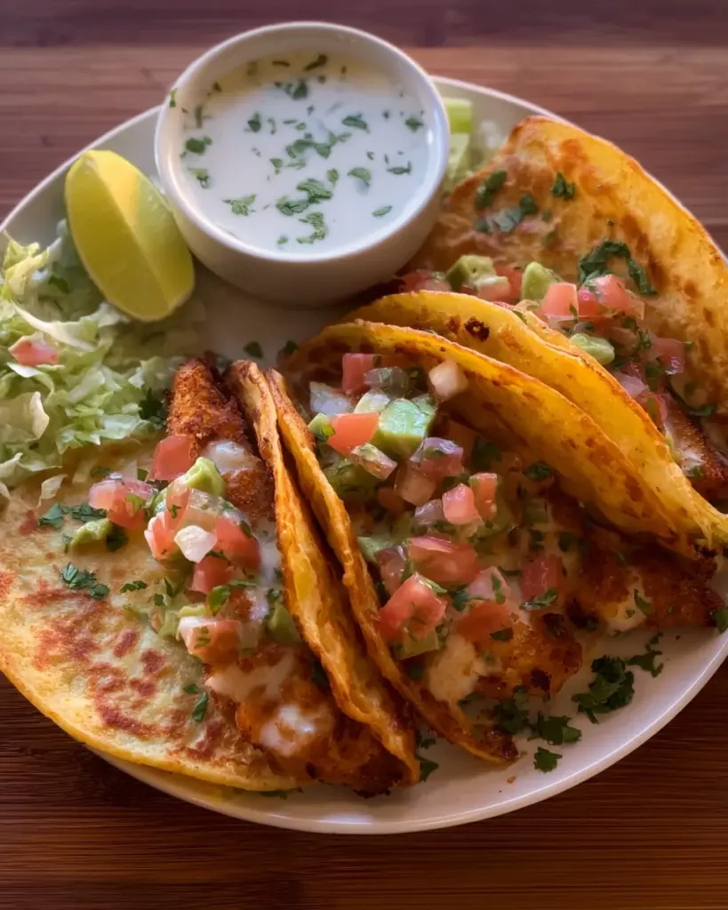 Crispy Chicken Tacos