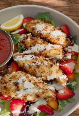 Crispy Parmesan Chicken Tenders