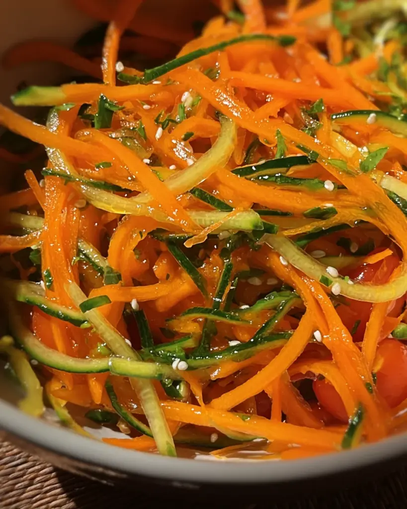 Cucumber Carrot Salad