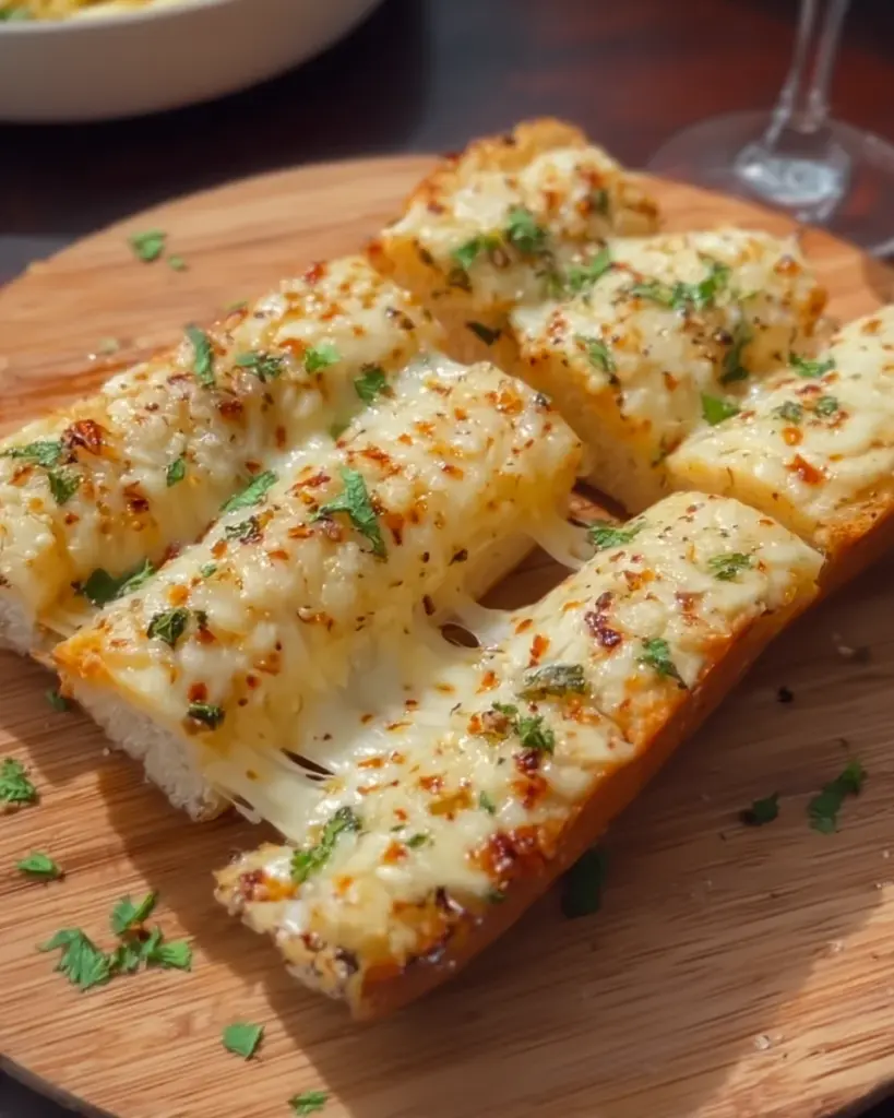 Extra Cheesy Garlic Bread