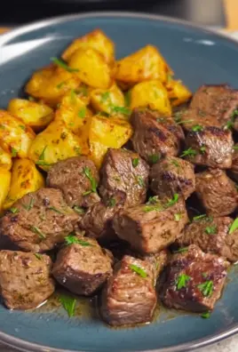 Garlic Butter Steak Bites