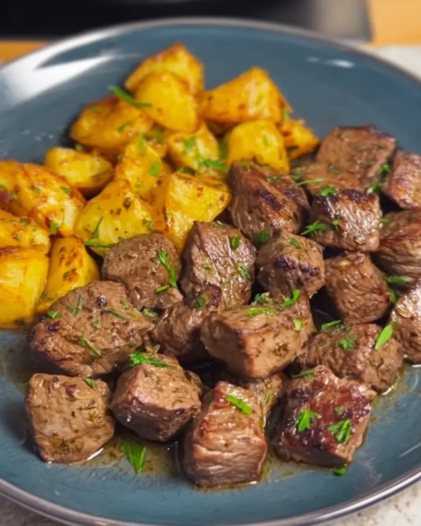 Garlic Butter Steak Bites