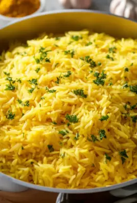 Garlic Turmeric Rice