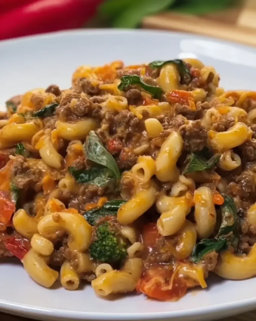 Healthy Mac and Beef