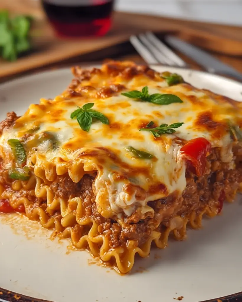 Homemade Beef Lasagna