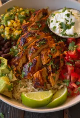 Honey & Lime Chicken Burrito Bowl