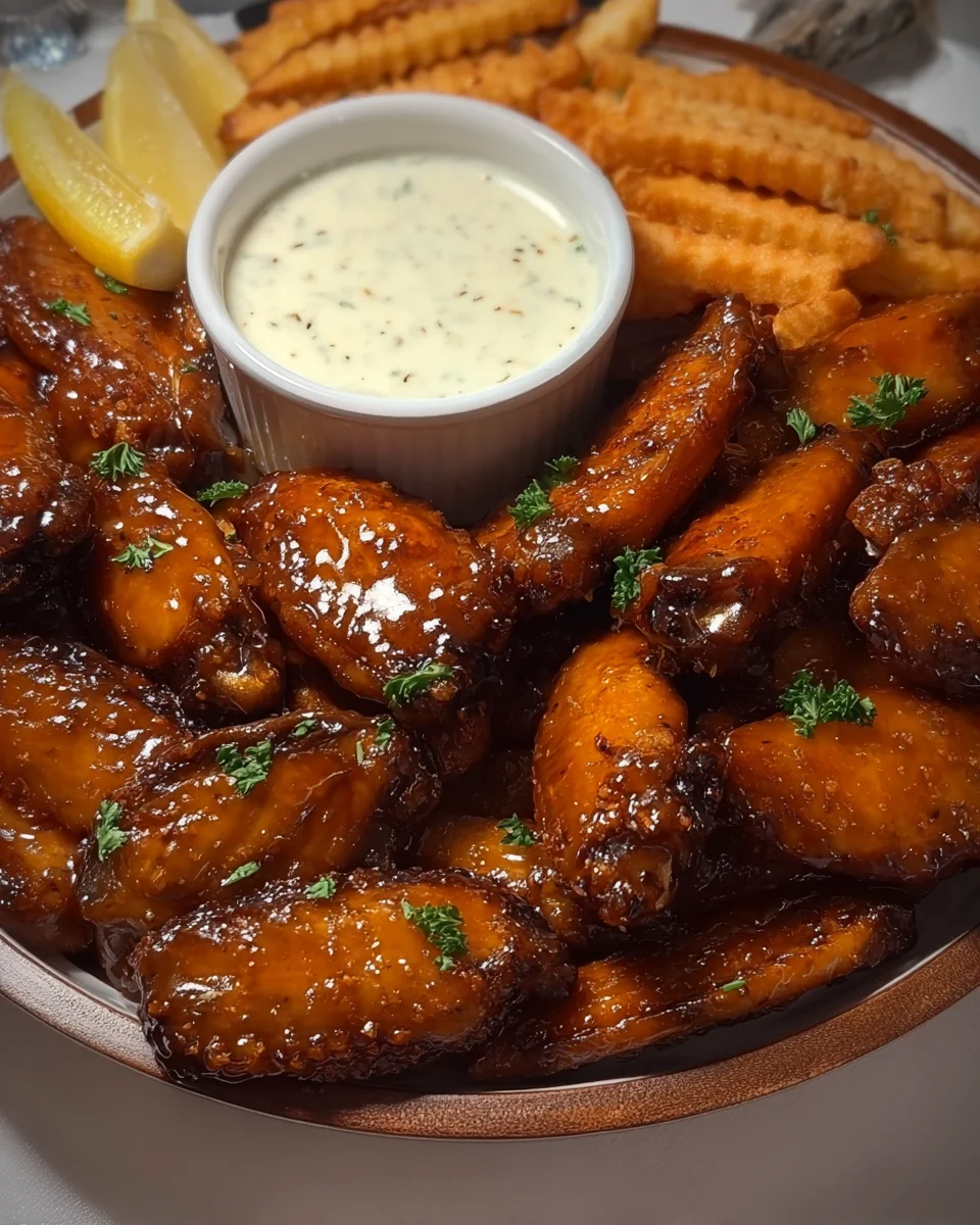 Hot Honey Lemon Pepper Wings