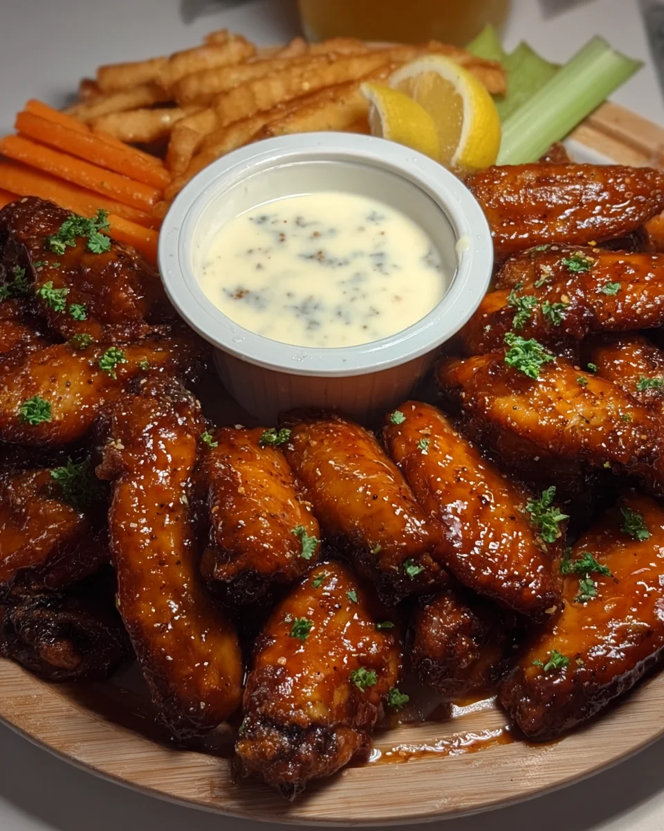 Hot Honey Lemon Pepper Wings