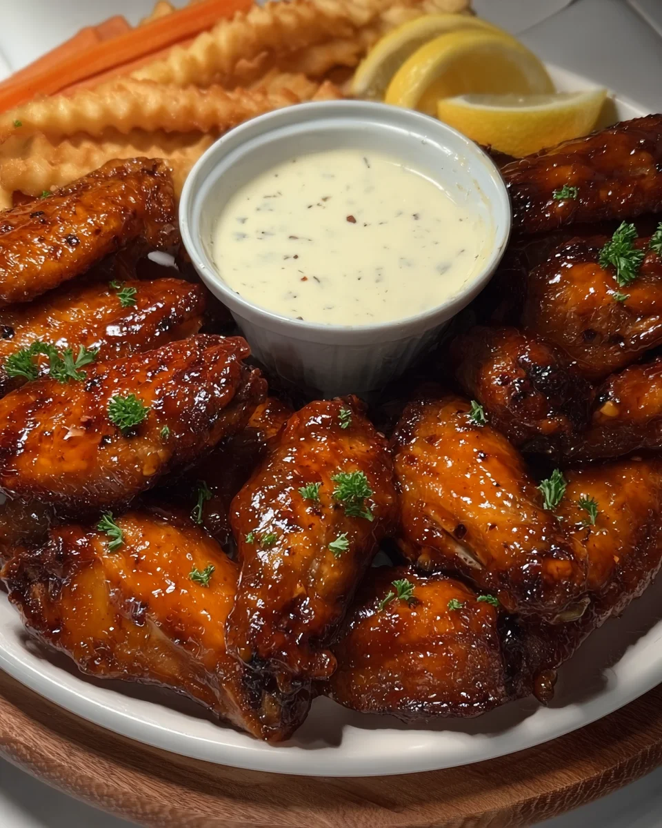 Hot Honey Lemon Pepper Wings