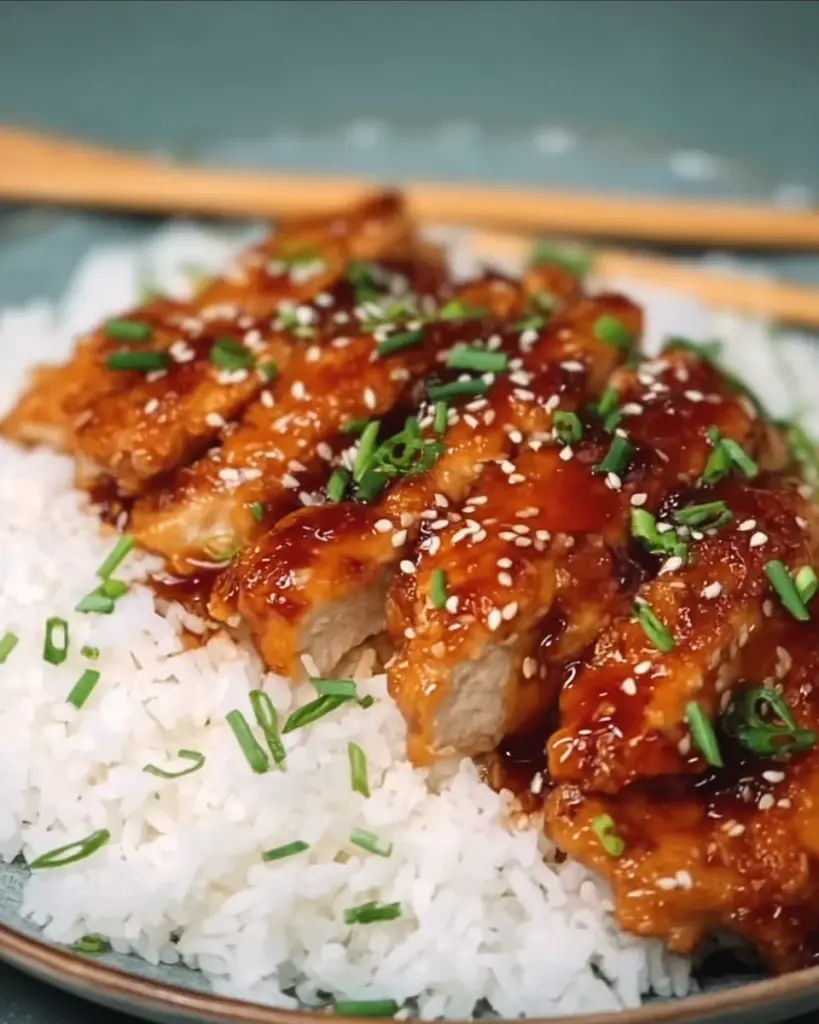 Japanese Teriyaki Chicken and Rice
