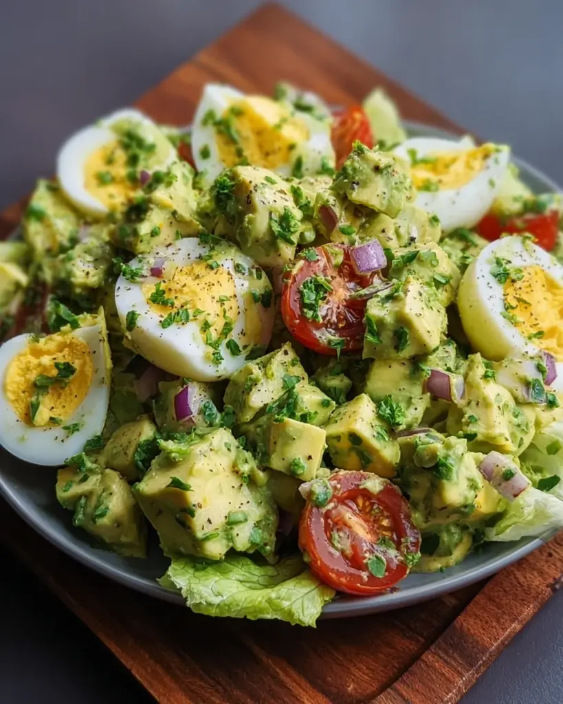 Keto Avocado Egg Salad