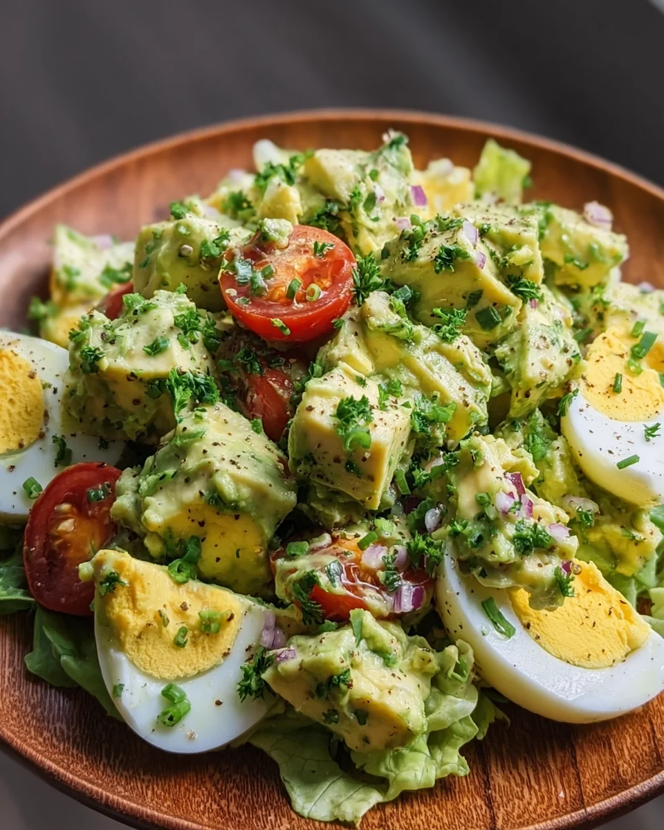 Keto Avocado Egg Salad Keto