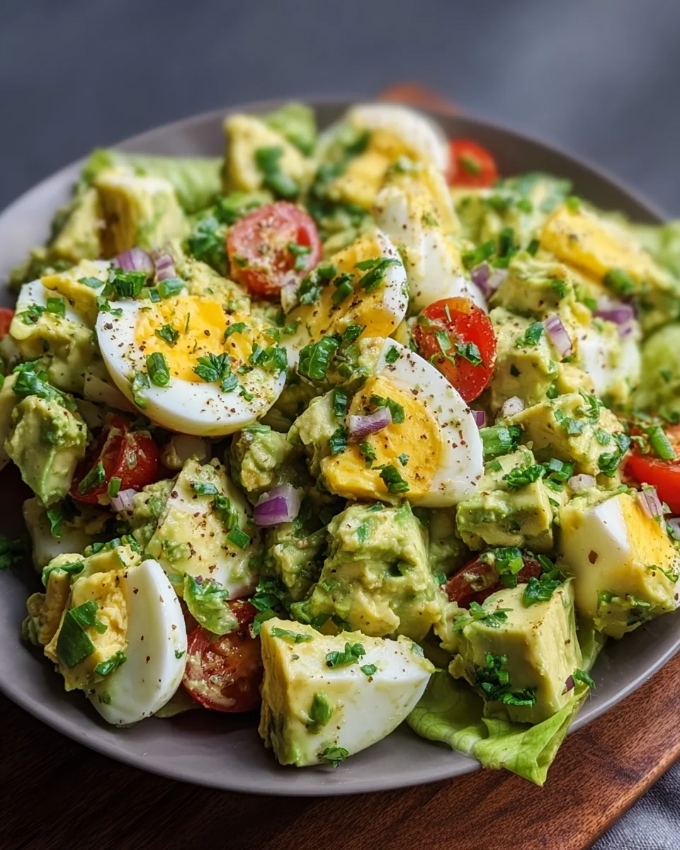 Keto Avocado Egg Salad Keto