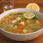 Lemon Chicken Soup