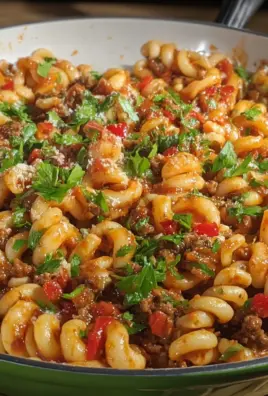 Minced Beef Trottole Pasta