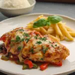 Mushroom Pepper Chicken