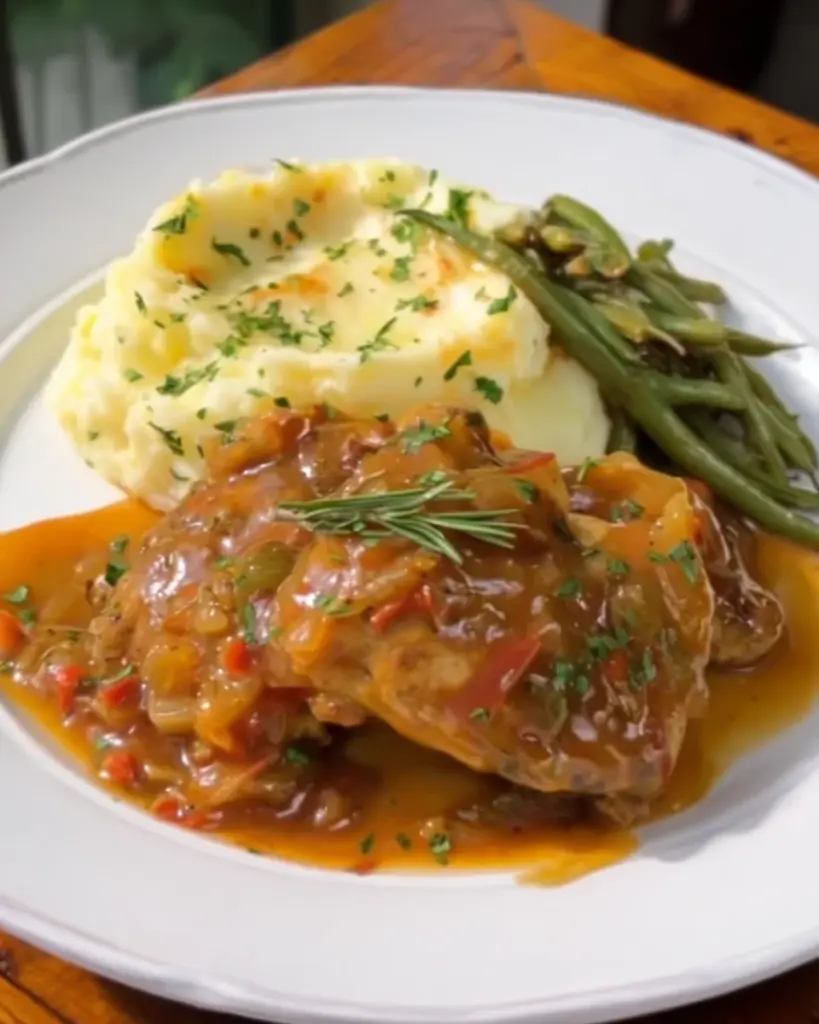 Nostalgic Southern Smothered Chicken